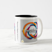 Tasse 2 Couleurs "Excellence numérique" (Devant droit)