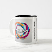 Tasse 2 Couleurs "Excellence numérique" (Devant gauche)