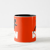 Tasse 2 Couleurs EXÉCUTER blanc (Centre)