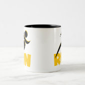 Tasse 2 Couleurs EXÉCUTER jaune (Centre)