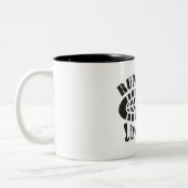 Tasse 2 Couleurs Exécutez dur, en direct facile (Gauche)