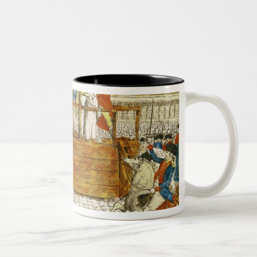 Tasse 2 Couleurs Exécution de Marie-Antoinette (Droit)