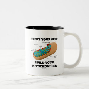 Tasse 2 Couleurs Exercez-vous construction vos mitochondries