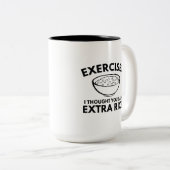 Tasse 2 Couleurs Exercice ? Riz extra (Devant droit)