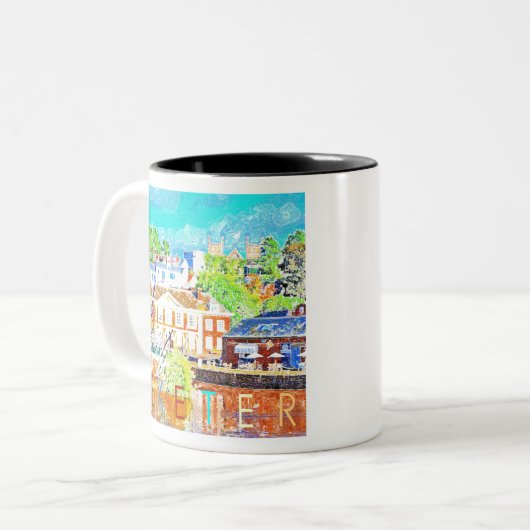 Tasse 2 Couleurs Exeter (Devant gauche)