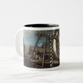 Tasse 2 Couleurs Exhumation du mastodonte, 1806 (Devant gauche)