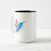 Tasse 2 Couleurs Exotic Rainbow Hummingbird (Devant gauche)