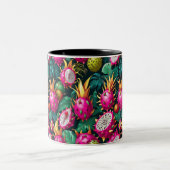 Tasse 2 Couleurs Exotique tropicale (Centre)