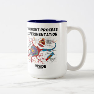 Tasse 2 Couleurs Expérimentation du processus de réflexion à l'inté