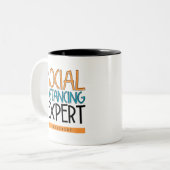 Tasse 2 Couleurs Expert Distances Sociales Introduction (Devant gauche)