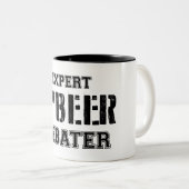 Tasse 2 Couleurs Expert Troisième Débat De Bière (Devant droit)