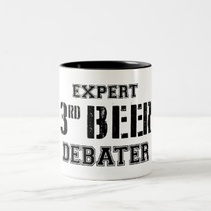 Tasse 2 Couleurs Expert Troisième Débat De Bière