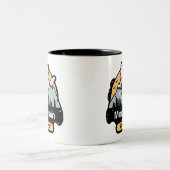 Tasse 2 Couleurs Explorateur de Meowtain – Conception d'aventure de (Centre)