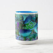 Tasse 2 Couleurs Exploration requins 3D (Centre)