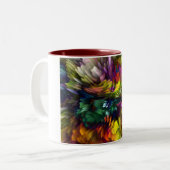 Tasse 2 Couleurs Explosion de couleur (Devant gauche)