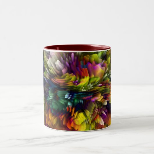 Tasse 2 Couleurs Explosion de couleur (Centre)