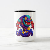 Tasse 2 Couleurs Explosion de monstre vibrant (Centre)