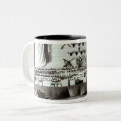 Tasse 2 Couleurs Exposition du Trinidad-et-Tobago, 1890 (Devant gauche)