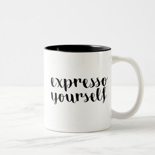Tasse 2 Couleurs Expresso Vous-Même (Droit)