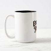Tasse 2 Couleurs Exprimez-vous avec un espresso (Gauche)