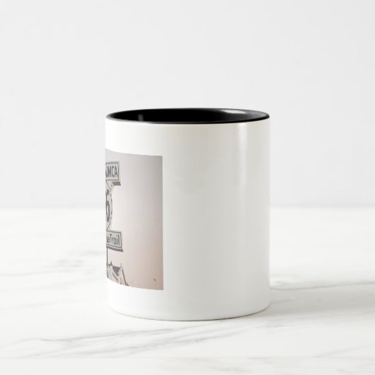 Tasse 2 Couleurs Extrémité de l'itinéraire 66 (Centre)