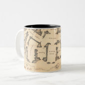 Tasse 2 Couleurs extrémité du sac (Devant gauche)