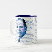 Tasse 2 Couleurs Ezra Taft Benson (Devant gauche)