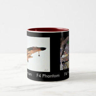 Tasse 2 Couleurs F4 habitacle, F4 fantôme, F4 fantôme F4 Phan