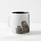Tasse 2 Couleurs F-15E de l'US Air Force (Devant gauche)