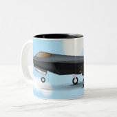 TASSE 2 COULEURS F-22 (Devant gauche)