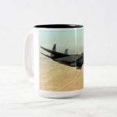 Tasse 2 Couleurs F-35 Lightning II (Devant gauche)