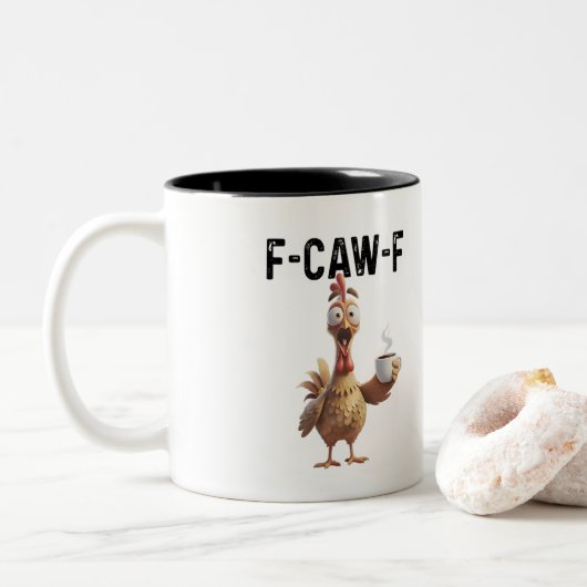 TASSE 2 COULEURS F CAW F (Avec donut)