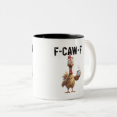 TASSE 2 COULEURS F CAW F (Devant droit)