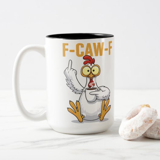 TASSE 2 COULEURS F-CAW-F (Avec donut)
