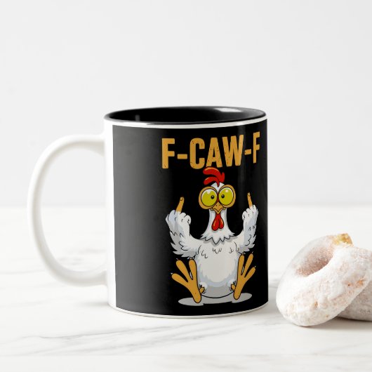 TASSE 2 COULEURS F-CAW-F (Avec donut)