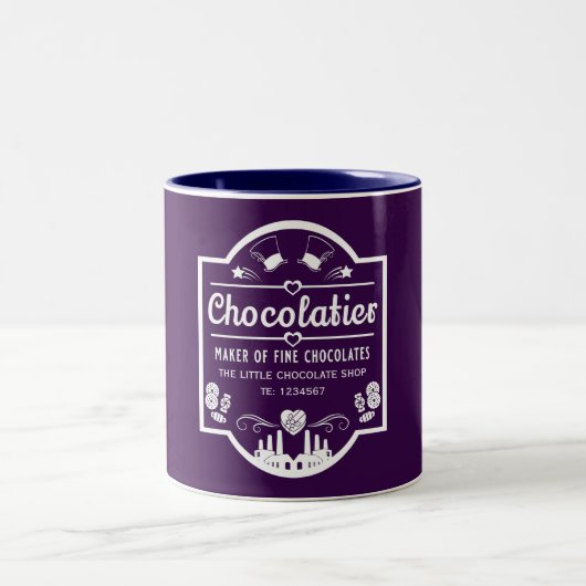 Tasse 2 Couleurs Fabricant de chocolatier (Centre)