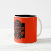 Tasse 2 Couleurs Fabricant de chocolatier (Devant droit)