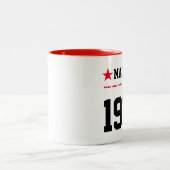 Tasse 2 Couleurs Fabriqué en 1976 (Centre)