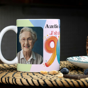 Tasse 2 Couleurs Fabuleux cadeau de 90 quatre-vingt-dixième anniver