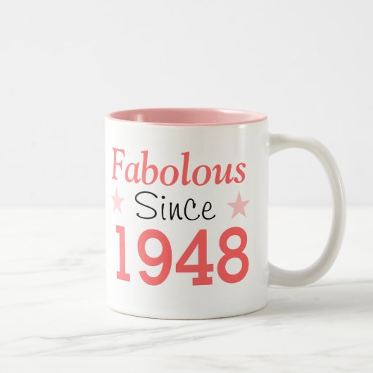 Tasse 2 Couleurs Fabulous Since 1948 (Droit)