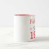 Tasse 2 Couleurs Fabulous Since 1958 (Centre)
