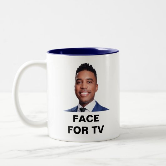 Tasse 2 Couleurs Face CB pour TV (Gauche)