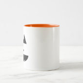 Tasse 2 Couleurs Face d'Halloween (Centre)
