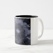 Tasse 2 Couleurs Face oeil et horloge (Devant droit)