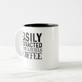 Tasse 2 Couleurs Facilement Distrait Par Les Cocktails Et Cafés (Devant gauche)