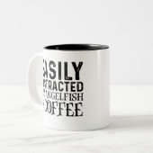 Tasse 2 Couleurs Facilement Distrait Par Les Poissons-Anges Et Le C (Devant gauche)