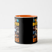 Tasse 2 Couleurs Facilement Distrait Par Les Rochers (Centre)