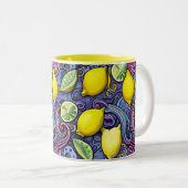 Tasse 2 Couleurs Faire de la citronnelle (Devant droit)