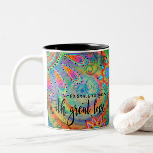 Tasse 2 Couleurs Faire des petites choses