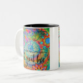 Tasse 2 Couleurs Faire des petites choses (Devant gauche)